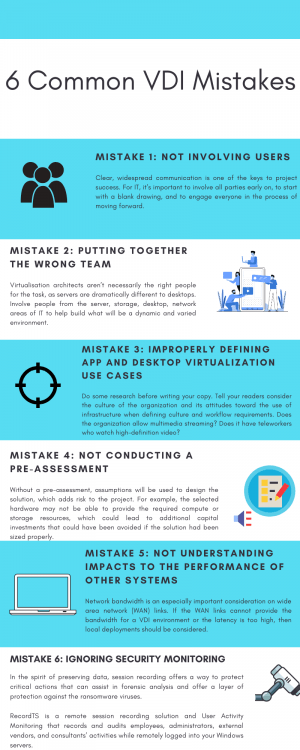 6 Common VDI Mistakes