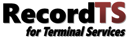 RecordTS - Remote Session Recording Software